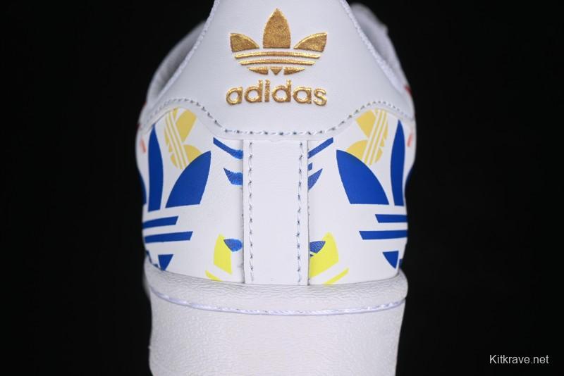 Adidas Superstar H00183 Casual Sneakers with Shell Toe Design - H00183