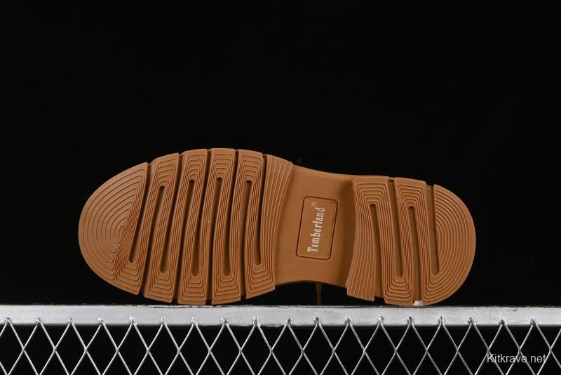 Timberland Low-Top Casual Shoes for Men - 24SS Autumn Collection with Oil-Resistant Italian Leather & Anti-Slip Rubber Outsole - TB73535YELLOW