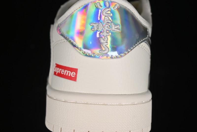 Nike Travis Scott x Fragment Design x Air Jordan 1 Low OG SP AJ1 Supreme Collaboration - CF3688-015