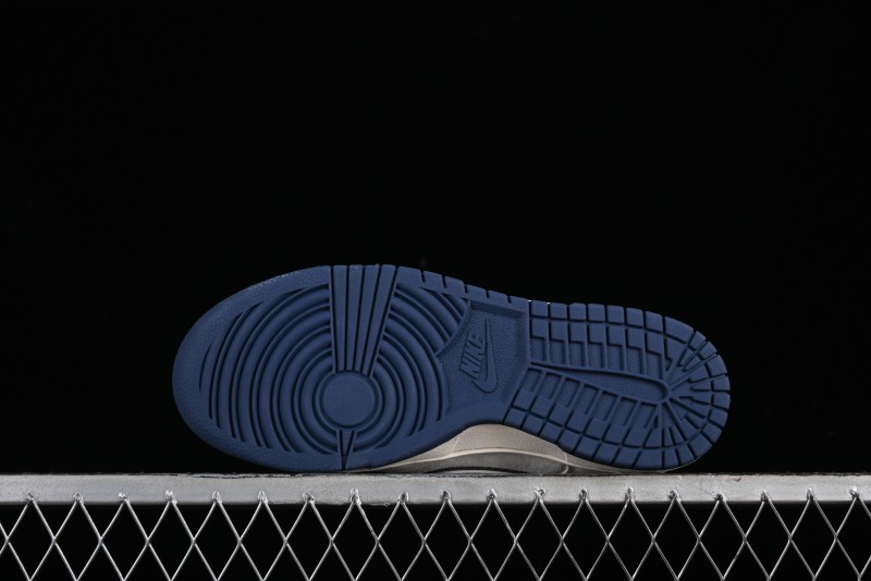 Nike SB Dunk Low The North Face Collaboration - Deep Blue Pig Anniversary High-End Custom Low-Top Casual Skate Shoes - XX2025-325