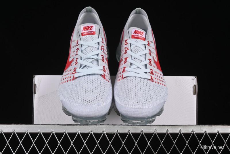 Nike Vapormax Flyknit Breathable Casual Running Shoes with Full-Length Air Cushion - 849558-006