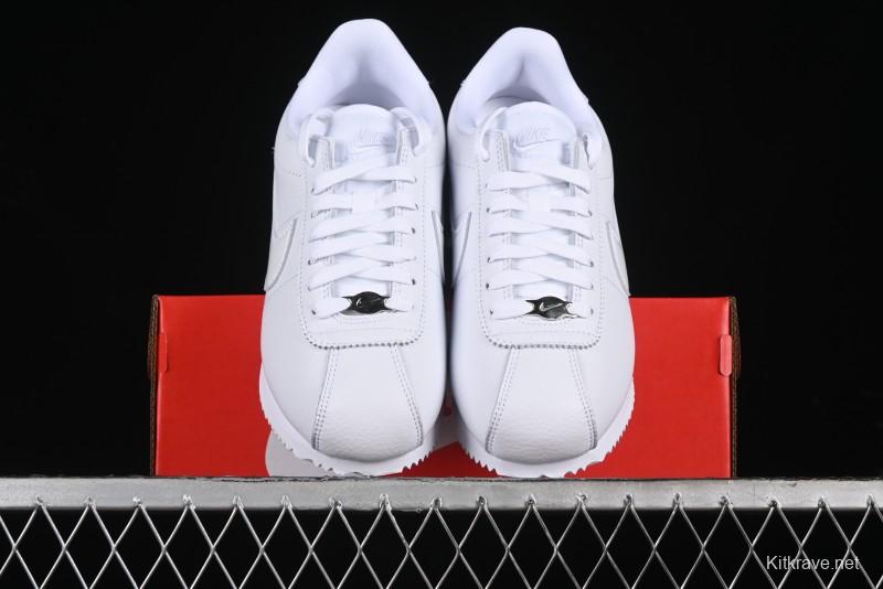 Nike Classic Cortez Leather Retro Running Shoes - FB6877-100