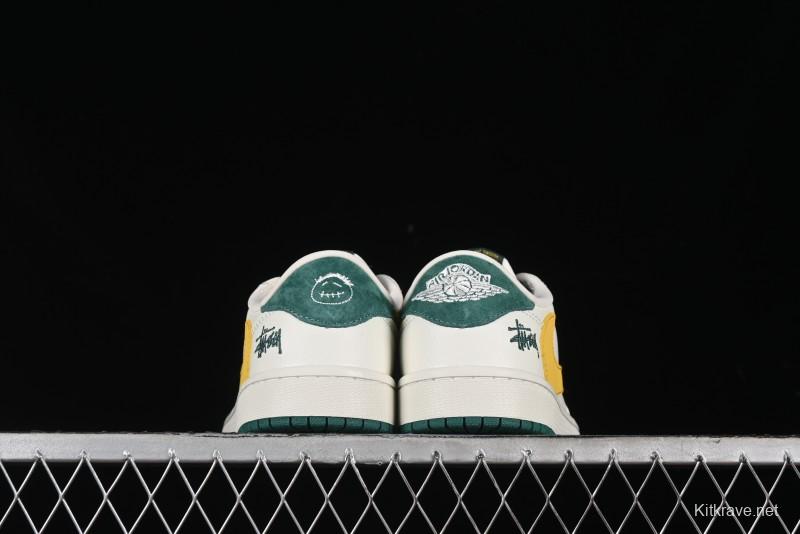 Nike Travis Scott x Fragment Design x Air Jordan 1 Low OG SP Sneakers - JH6088-702