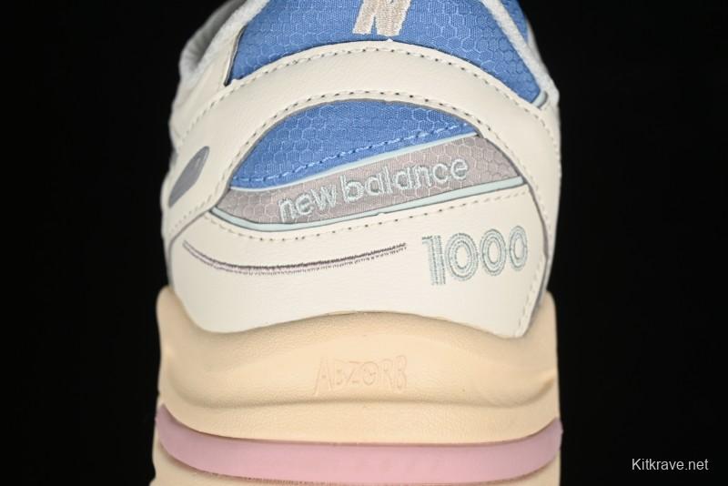 New Balance 1000 Series Retro Dad Style Low-Top Casual Running Shoes - M1000WA