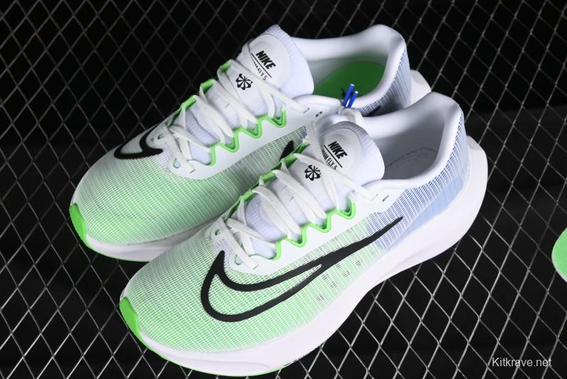 Nike Zoom Fly 5 Premium Lightweight Running Shoes with React Technology and Carbon Fiber Plate - DM8968-101