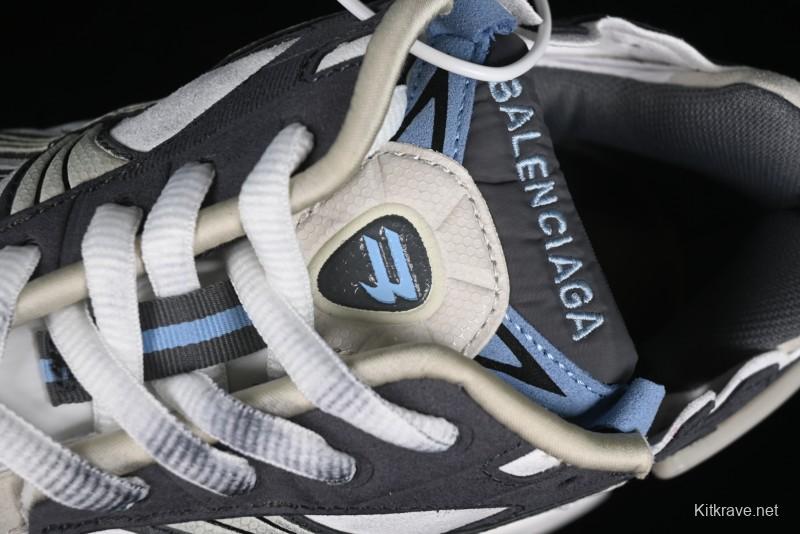 Balenciaga Runner Kith Four Color Retro Casual Shoes - W3RMU0150