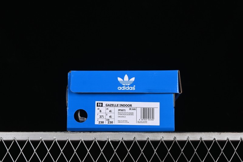 Adidas Originals Gazelle Indoor Retro Casual Anti-Slip Wear-Resistant Low-Top Sneakers - JP5671