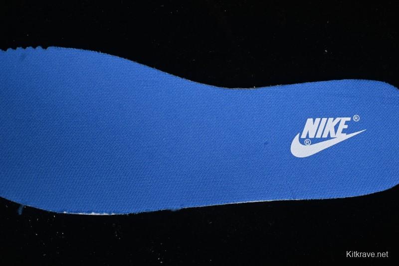 Nike SB Dunk Low Supreme Collaboration - Woven Blue Swoosh Anniversary Custom Low-Top Casual Skate Shoes - KK1888-015