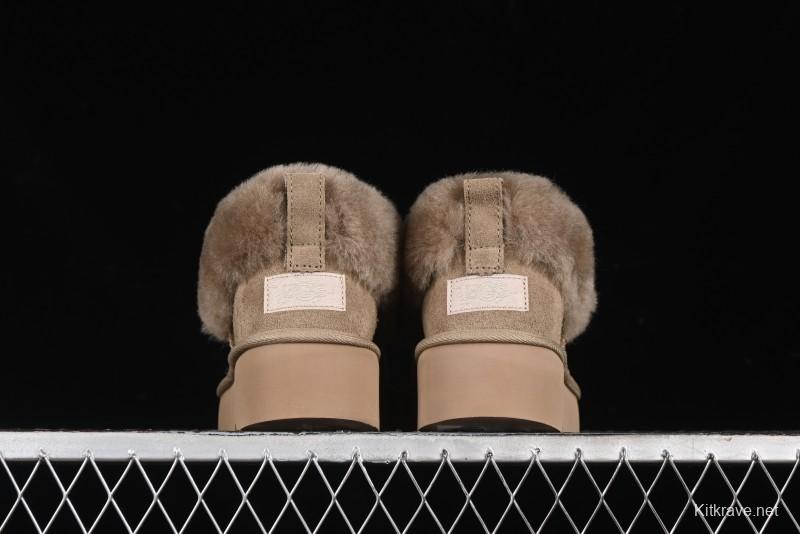 UGG Nita Platform Shearling Lined Winter Boots with Chunky Sole - 1166733