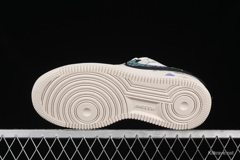 Nike Air Force 1'07 Low "Punk Future" Cyberpunk Style Casual Sneakers - DV3464-020