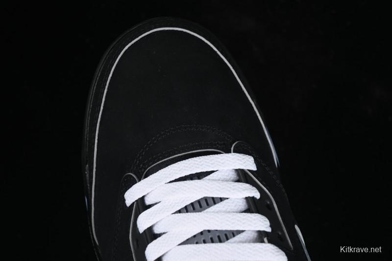 Nike Air Jordan 5 Retro Black Metallic Reimagined Basketball Shoes - HF3975-001