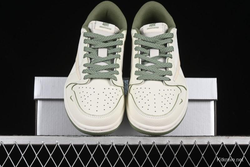 Nike Travis Scott x Fragment Design x Air Jordan 1 Low OG SP AJ1 Retro Sneakers - DM7866-017