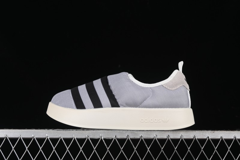 Adidas Puffylette GY1596 Winter Slip-On Sneakers with Warm Lining - AJC3