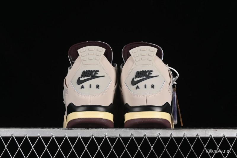 Nike A Ma Maniere x Air Jordan 4 Retro "Fossil Stone" - FZ4810-200