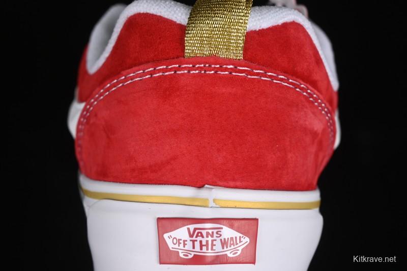 Vans Classics Knu Skool Vr3 Retro Sneakers with Enlarged Toe and Thickened Tongue - VN000CS0JV6