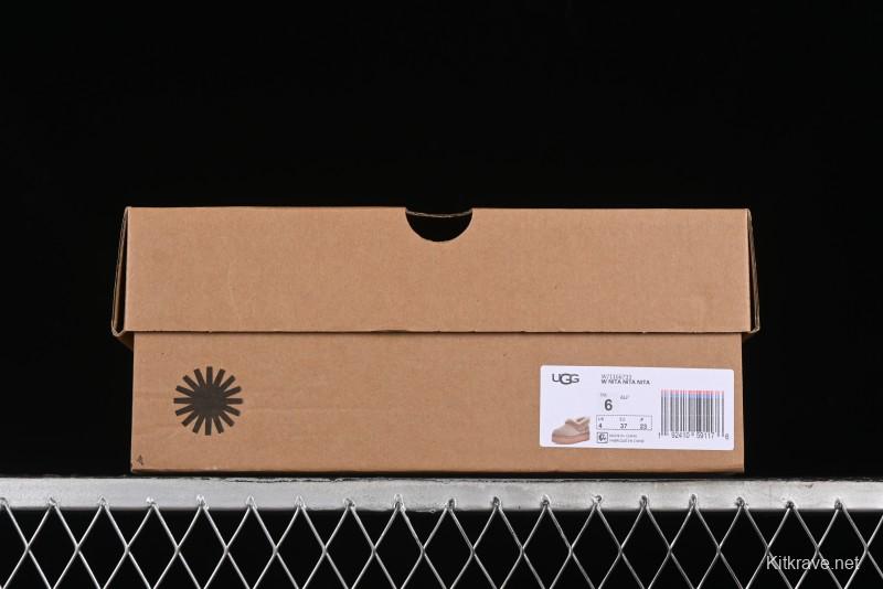 UGG Nita Platform Shearling Lined Winter Boots with Chunky Sole - 1166733