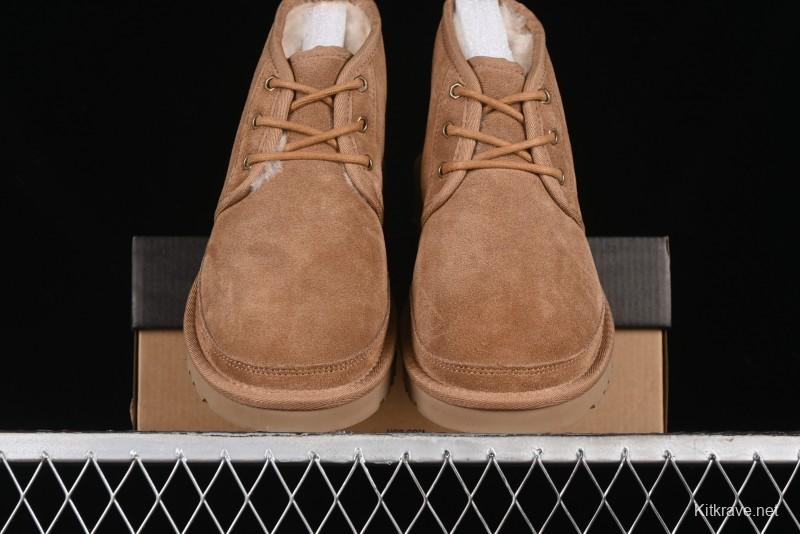 UGG Neumel Moc Ankle Boots in Chestnut Suede with Premium Comfort - 1153631