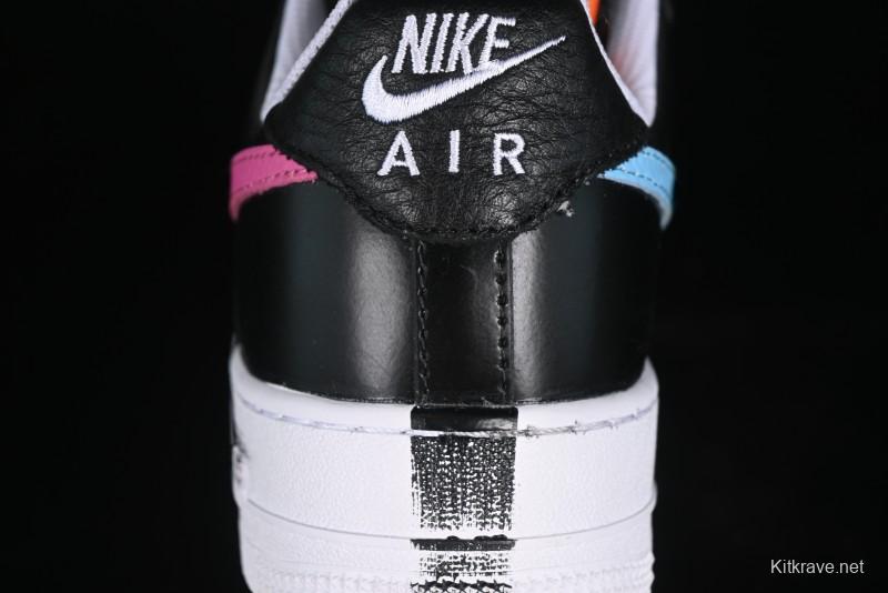 Nike Peaceminusone x Air Force 1'07 Graffiti Casual Sneakers - AQ3692-004