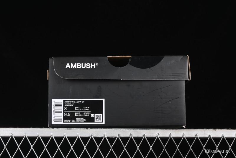 Nike Air Force 1'07 Low Ambush Collaboration Casual Sneakers - DV3464-101