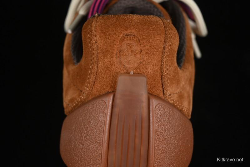 Alexander McQueen Flexion Retro Sneakers in Brown/Suede with Anatomical Design - 2024s