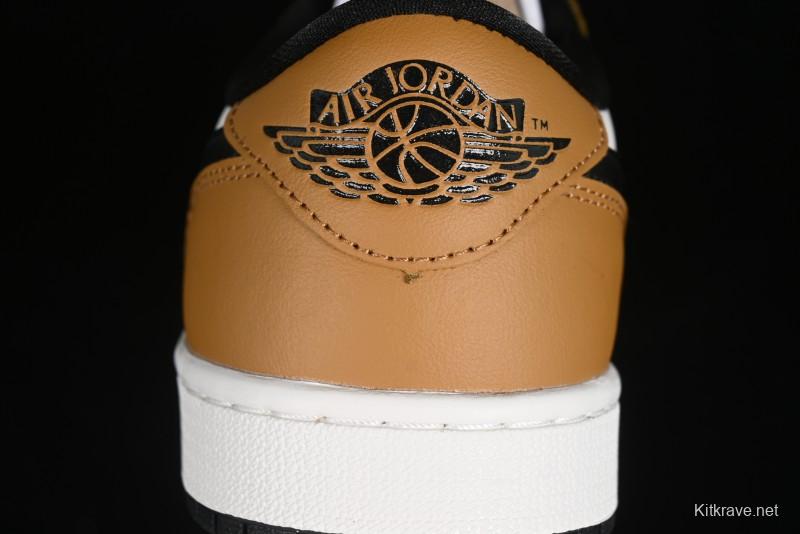 Nike Air Jordan 1 Low OG AJ1 Black Brown Low-Top Lifestyle Basketball Shoes - CZ0790-107