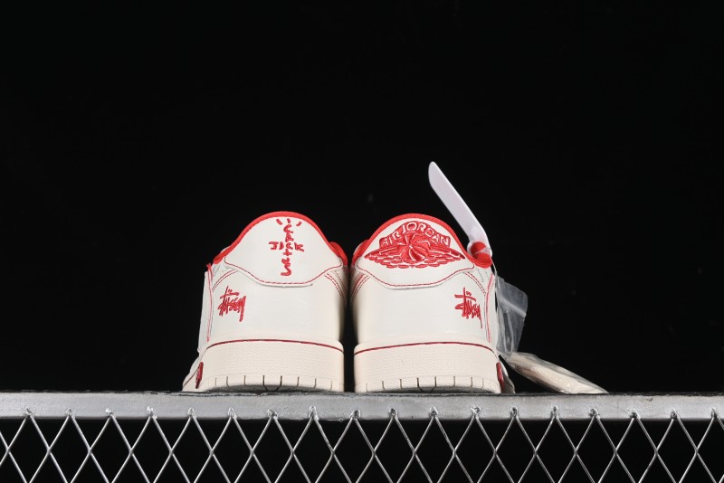 Nike Travis Scott x Fragment Design x Air Jordan 1 Low OG SP AJ1 Supreme Stussy Collaboration - SJ2