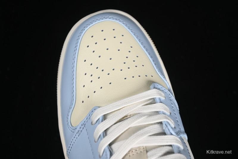 Nike Air Jordan 1 Low OG AJ1 White Brown Low Top Casual Basketball Shoes - HQ4186-111