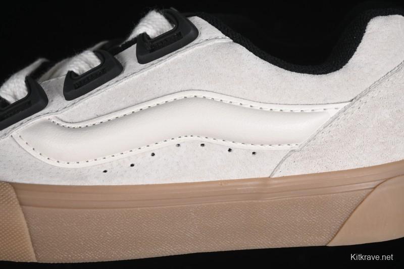 Vans Classics Knu Skool Retro Sneakers with Enlarged Toe and Thickened Tongue - VN000CZUVE1