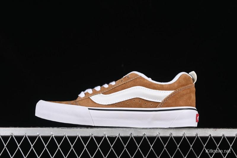 Vans Classics Knu Skool Retro Sneakers with Enlarged Toe and Thickened Trim - VN000CS0BR0