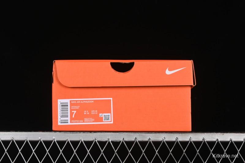 Nike Air Alphazoom Breathable Mesh Lightweight Durable Running Shoes - FD2722-104