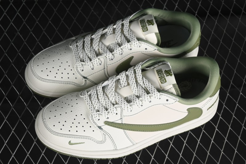 Nike Travis Scott x Fragment Design x Air Jordan 1 Low OG SP AJ1 Sneakers - CH6336-009