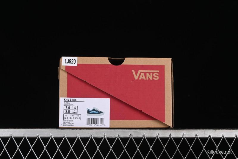 Vans Classics Knu Skool Retro Skate Shoes with Oversized Toe and Thickened Trim - VN000D2TY31
