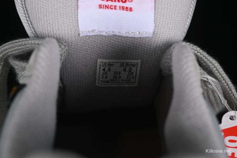 Vans Knu Skool Low Top Retro Casual Vulcanized Sneakers in Grey - VN000CRPBXC