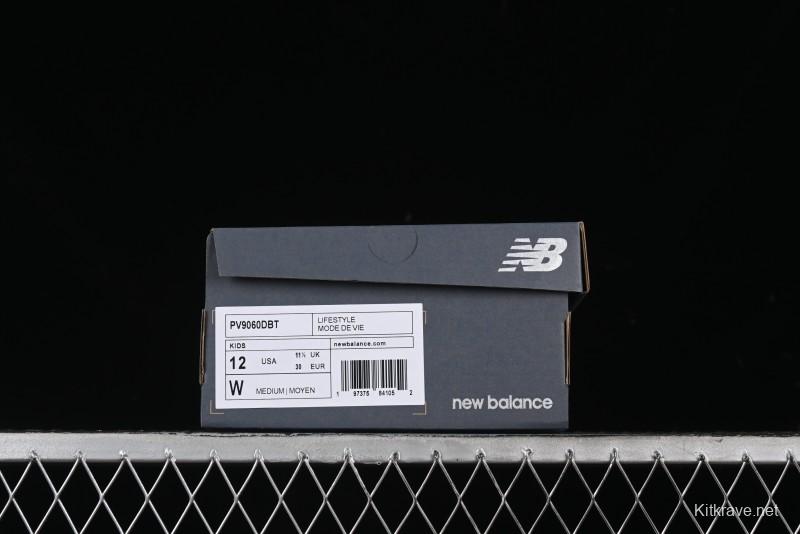 New Balance 9060 Series Hook and Loop Kids Shoes - PV9060DBT