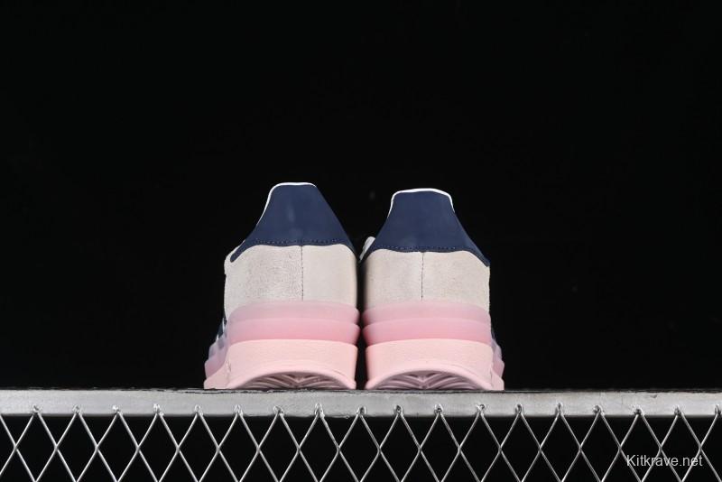 Adidas Originals Gazelle Bold IE6508 Low-Top Sneakers with Thick Sole for Casual Wear, Non-Slip and Durable - IE6508