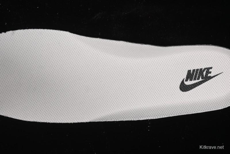 Nike Air Force 1 '07 Low Stussy Collaboration - Black Gum Marked Swoosh Low-Top Casual Sneakers - XZ9688-001