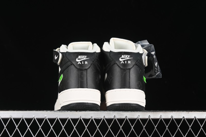 Nike Air Force 1 '07 Mid Casual Sneakers in Black - LL0222-005