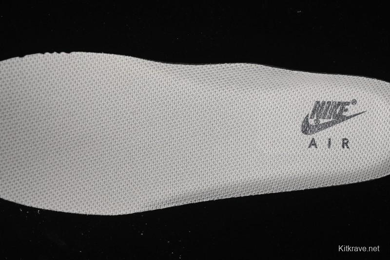 Nike Air Force 1 '07 Low Gucci Stone Island Collaboration - Off White Graphite Low-Top Casual Sneakers - KK1988-013