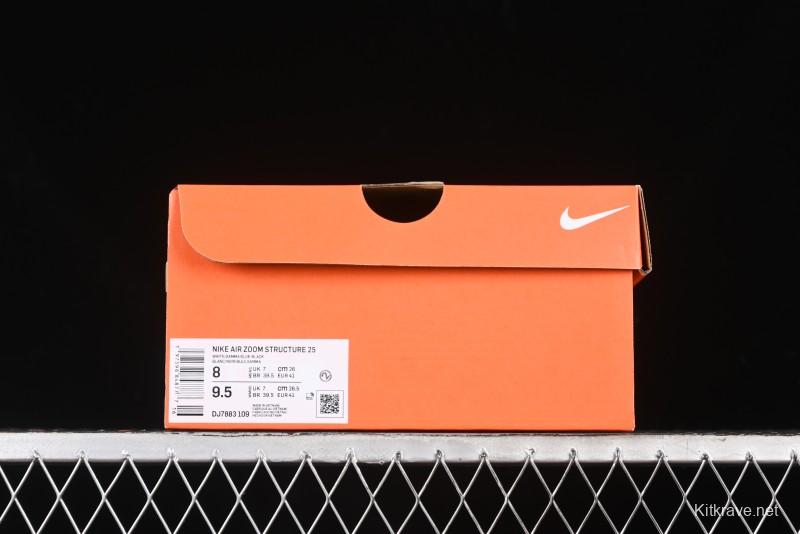 Nike Air Zoom Structure 25 Cushioned Anti-Slip Running Shoes - DJ7883-109