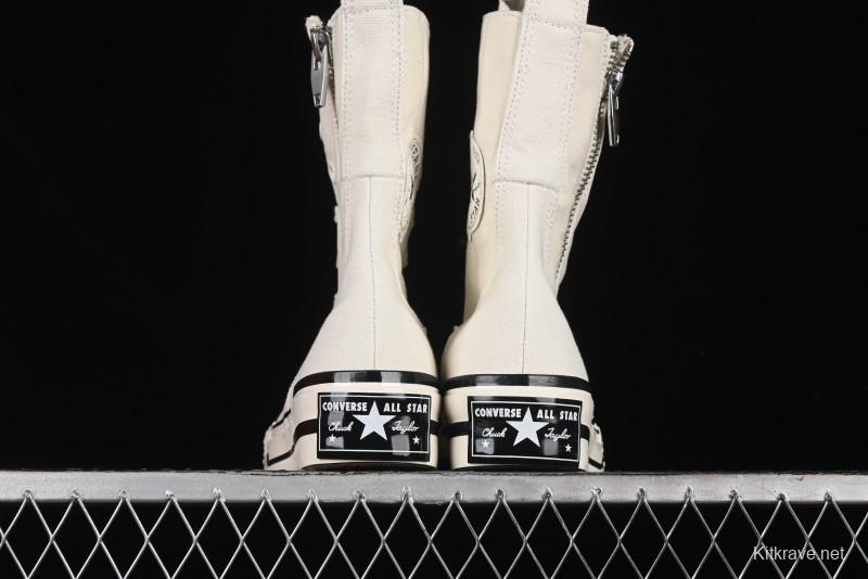 Converse Chuck 70 Plus X-High Deconstructed Platform Sneakers - A08261C