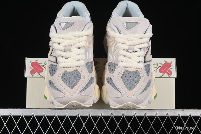 New Balance 9060 Retro Casual Running Sneakers with ABZORB Cushioning Technology - U9060BW1