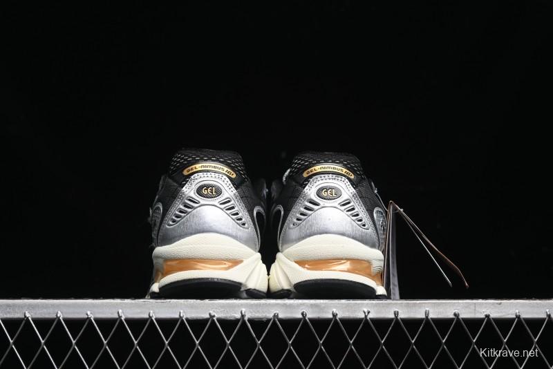 Asics Gel-Nimbus 10.1 Retro Breathable Casual Shoes with Cushioning for Men - 1203A543-020