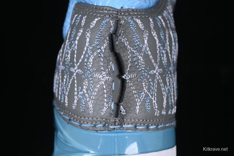 Nike Air Jordan 23 AJ23 Mid Retro Casual Sneakers with Visible Air Cushion - 318474-151