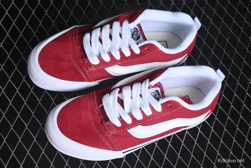 Vans Knu Skool Low-Top Retro Casual Vulcanized Sneakers - VN000D22ZCF
