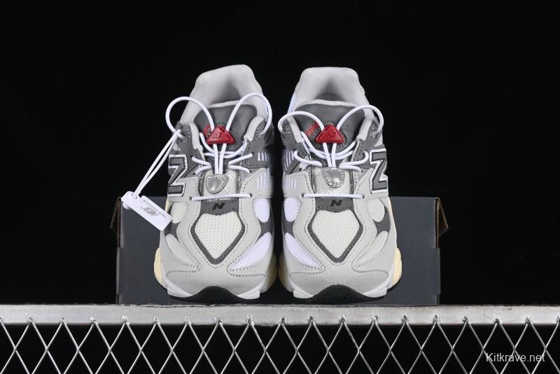 New Balance 9060 Series Hook and Loop Kids Sneakers - PV9060GRY