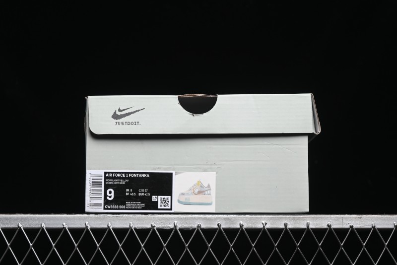 Nike Air Force 1 Fontanka Low Top Casual Sneakers Enjoy Life Custom Design - CW6688-508