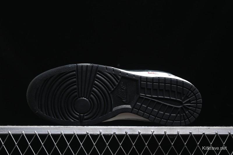 Nike SB Dunk Low OFF-WHITE Collaboration Anniversary High-End Custom Sneakers - YX5066-212