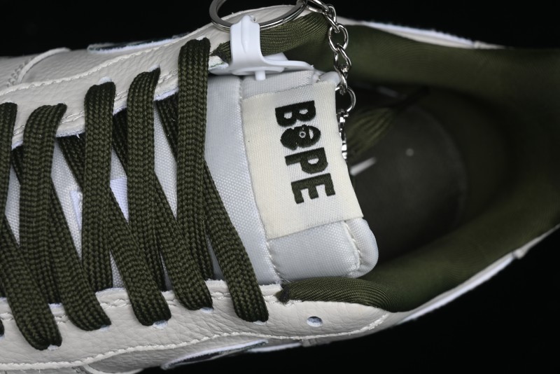 Nike Air Force 1 '07 Low BAPE Collaboration - Camo Swoosh Low-Top Casual Sneakers DF0188-012