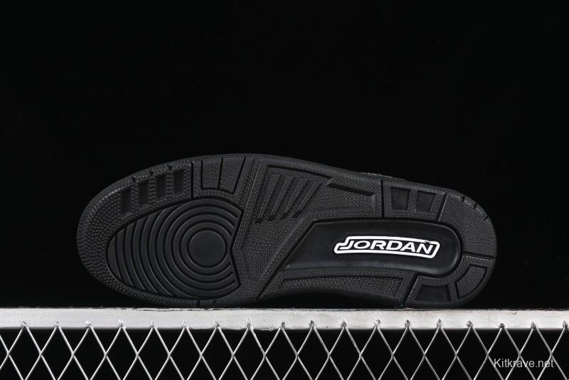 Nike Air Jordan 3 Retro Basketball Shoes in Midnight Black - CT8532-001