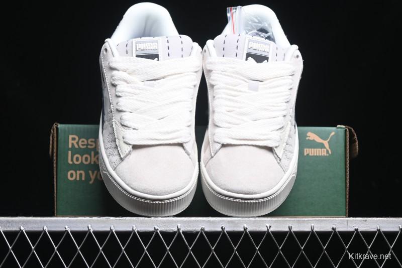 Puma Suede XL Retro Casual Sneakers with Premium Pigskin Upper - 395777-02